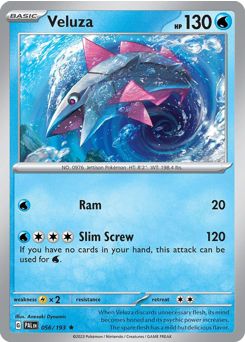 Pokemon Paldea Evolved Veluza - 56