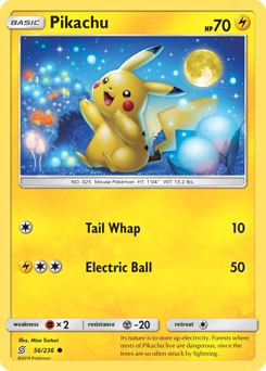 Pokemon Unified Minds Pikachu - 56