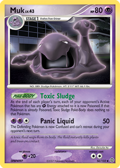 Pokemon Secret Wonders Muk - 56