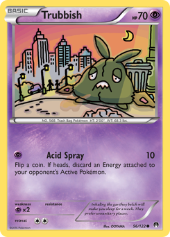 Pokemon BREAKpoint Trubbish - 56