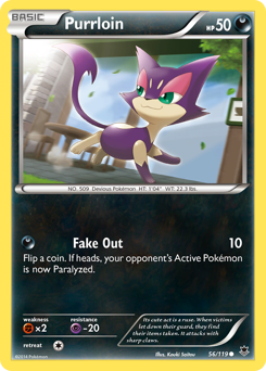 Pokemon Phantom Forces Purrloin - 56