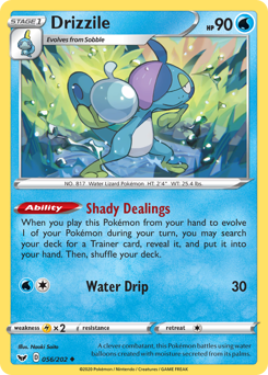 Pokemon Sword & Shield Drizzile - 56