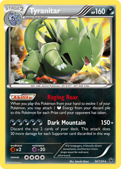 Pokemon Fates Collide Tyranitar - 56