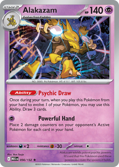 Pokemon Mega Evolution Alakazam - 56