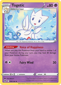 Pokemon Astral Radiance Togetic - 56
