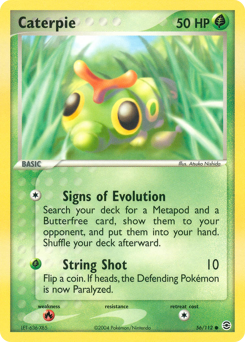 Pokemon FireRed & LeafGreen Caterpie - 56