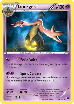 Pokemon XY Gourgeist - 57