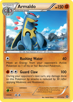 Pokemon Steam Siege Armaldo - 57