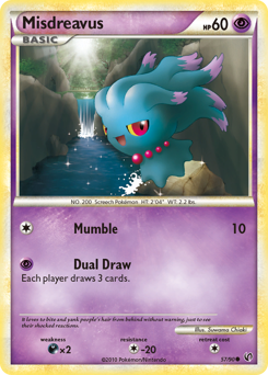 Pokemon HS—Undaunted Misdreavus - 57