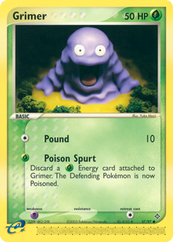 Pokemon Dragon Grimer - 57