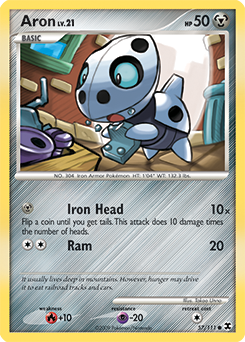 Pokemon Rising Rivals Aron - 57