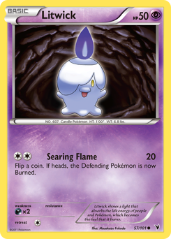Pokemon Noble Victories Litwick - 57