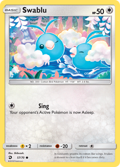 Pokemon Dragon Majesty Swablu - 57