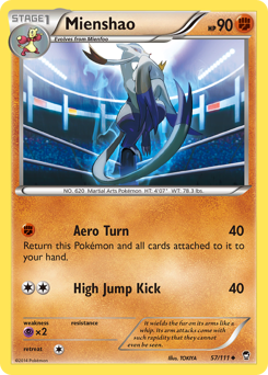 Pokemon Furious Fists Mienshao - 57