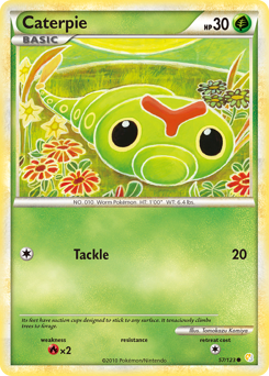 Pokemon HeartGold & SoulSilver Caterpie - 57