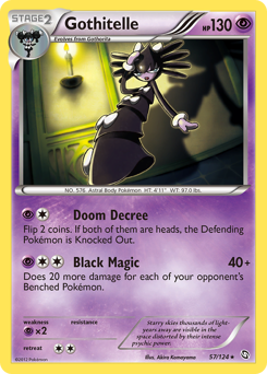 Pokemon Dragons Exalted Gothitelle - 57