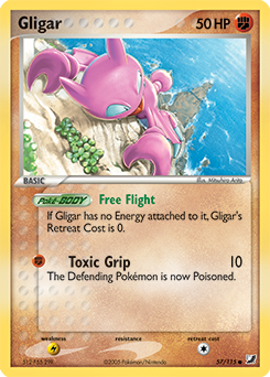 Pokemon Unseen Forces Gligar - 57