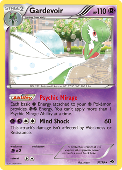 Pokemon Next Destinies Gardevoir - 57