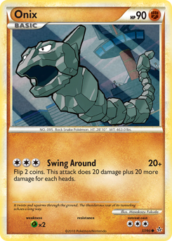 Pokemon HS—Unleashed Onix - 57