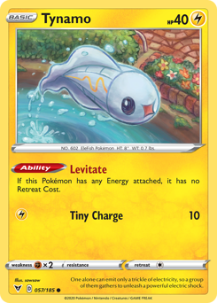 Pokemon Vivid Voltage Tynamo - 57