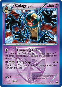 Pokemon Plasma Freeze Cofagrigus - 57