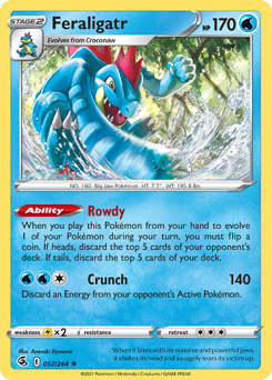 Pokemon Fusion Strike Feraligatr - 57