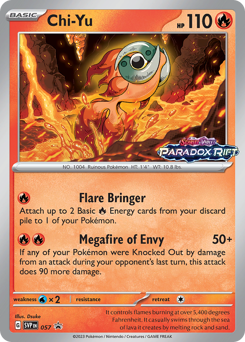 Pokemon Scarlet & Violet Black Star Promos Chi-Yu - 57