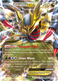 Pokemon Ancient Origins Giratina-EX - 57