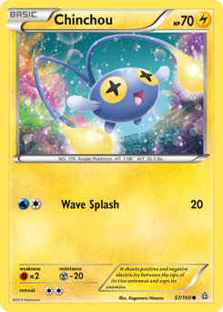 Pokemon Primal Clash Chinchou - 57