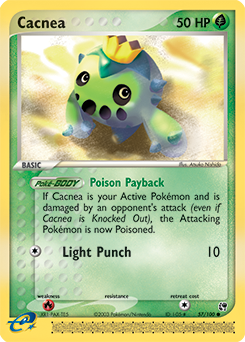 Pokemon Sandstorm Cacnea - 57