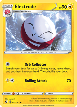 Pokemon Rebel Clash Electrode - 57