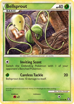 Pokemon HS—Triumphant Bellsprout - 57