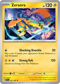Pokemon Temporal Forces Zeraora - 57