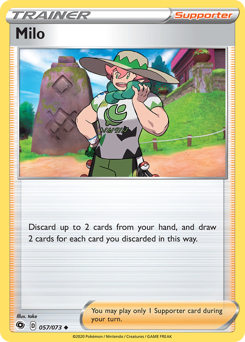 Pokemon Champion's Path Milo - 57
