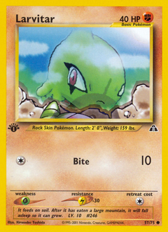 Pokemon Neo Discovery Larvitar - 57