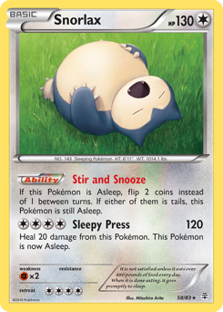 Pokemon Generations Snorlax - 58