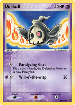 Pokemon Deoxys Duskull - 58