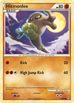 Pokemon Call of Legends Hitmonlee - 58