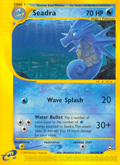 Pokemon Aquapolis Seadra - 58