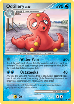 Pokemon Platinum Octillery - 58