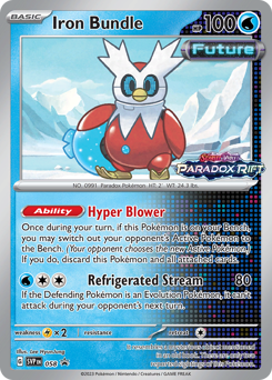 Pokemon Scarlet & Violet Black Star Promos Iron Bundle - 58