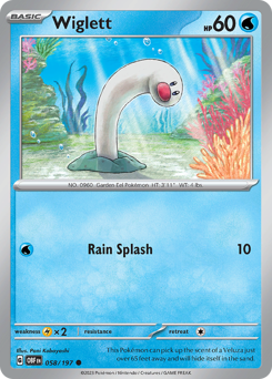 Pokemon Obsidian Flames Wiglett - 58