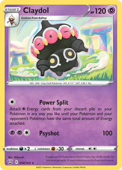 Pokemon Battle Styles Claydol - 58