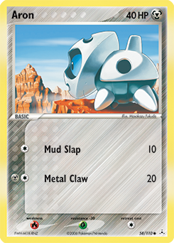 Pokemon Holon Phantoms Aron - 58