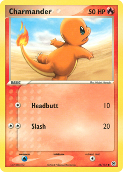 Pokemon FireRed & LeafGreen Charmander - 58