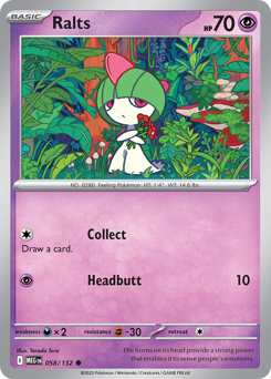 Pokemon Mega Evolution Ralts - 58