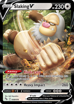 Pokemon Pokémon GO Slaking V - 58