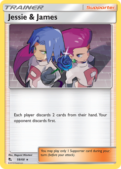 Pokemon Hidden Fates Jessie & James - 58