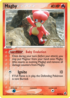 Pokemon Legend Maker Magby - 58
