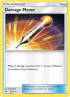 Pokemon Shining Legends Damage Mover - 58